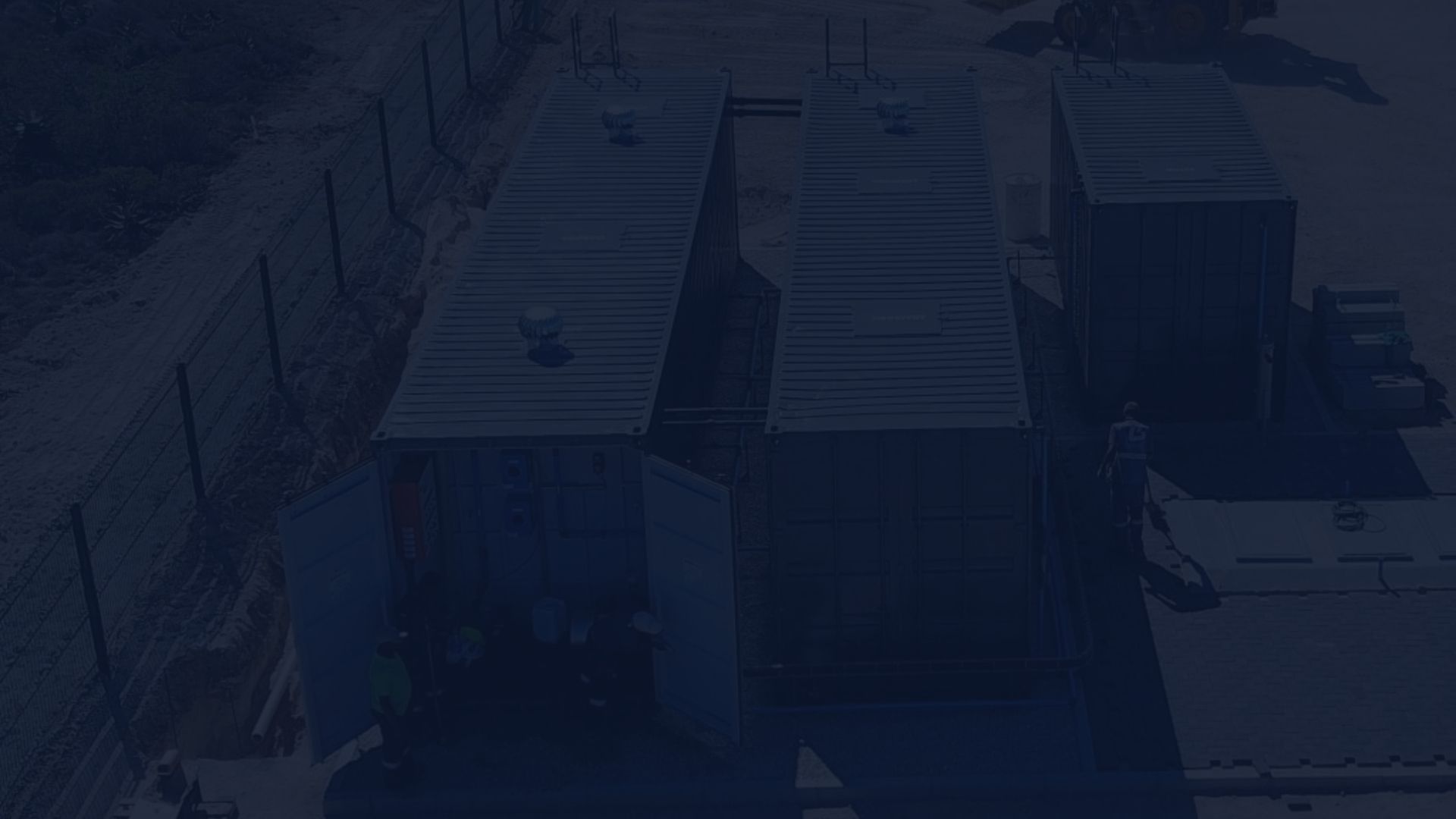 Containerised plant architecture
