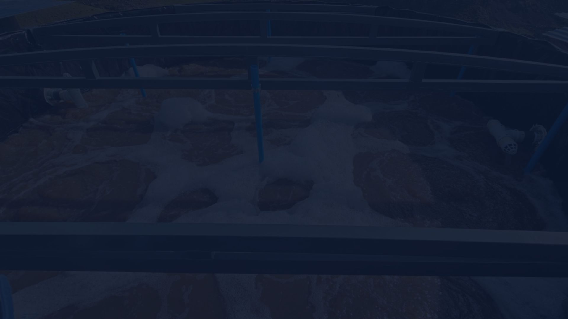 Industrial effluent treatment process