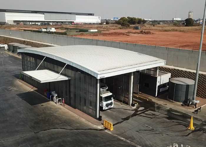 Industrial effluent installation