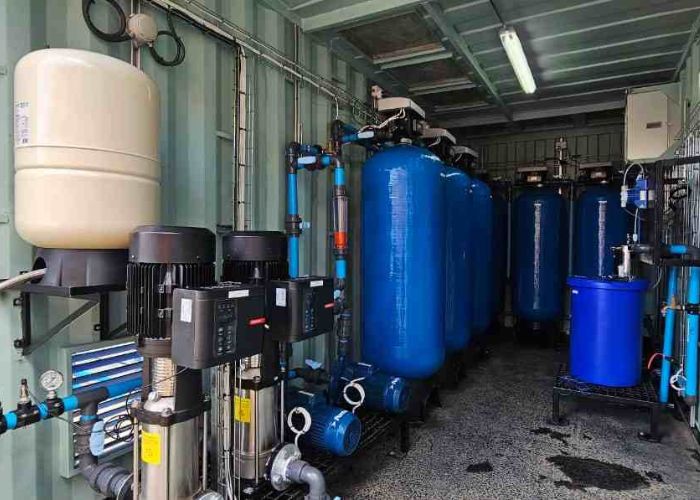 Rainwater treatment equipment