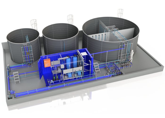 UJ greywater treatment system