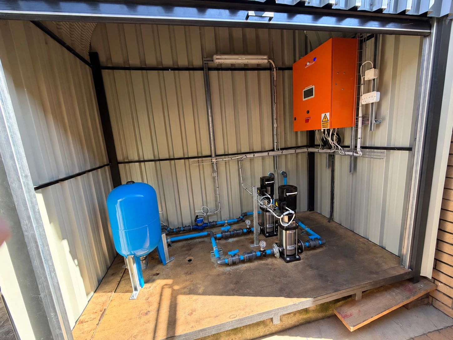 City Lodge Eastgate pumps and automation equipment